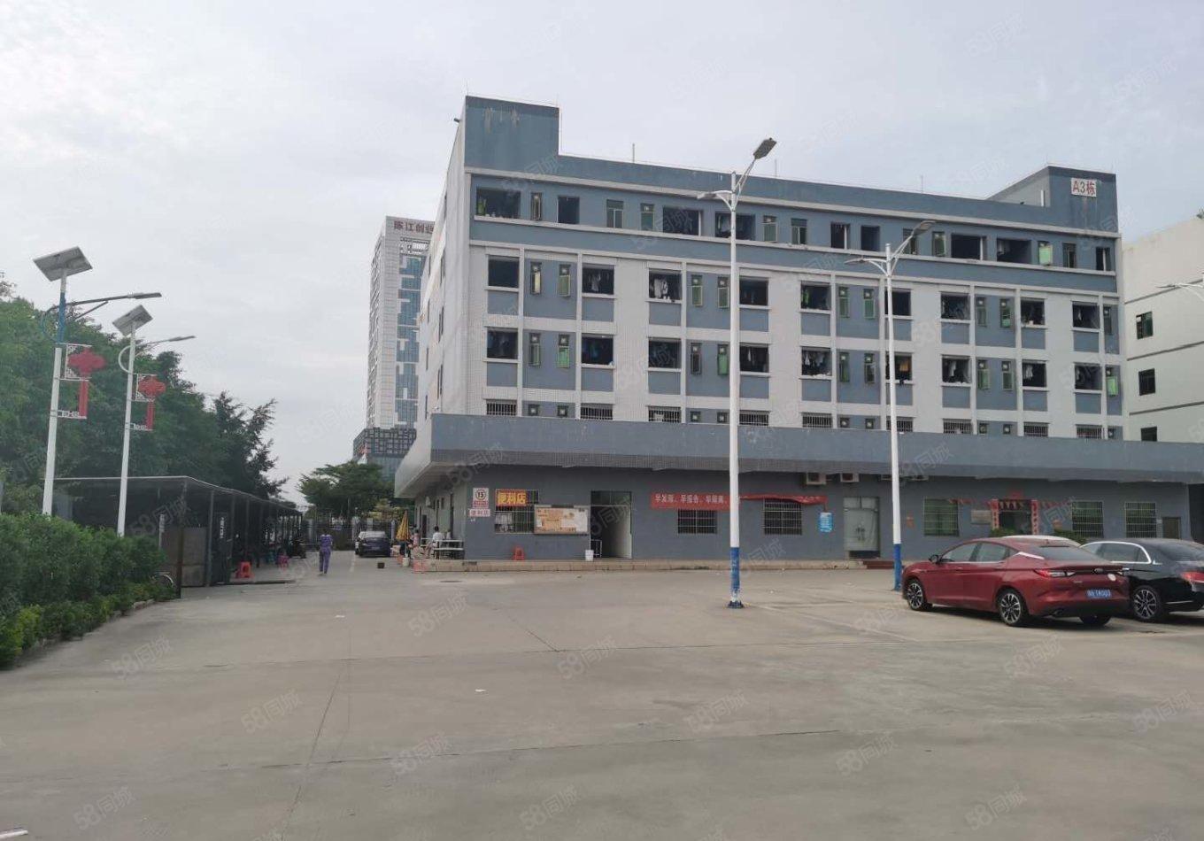 高速路口观澜全新装修红本原房东2600平出租精装大小可分租