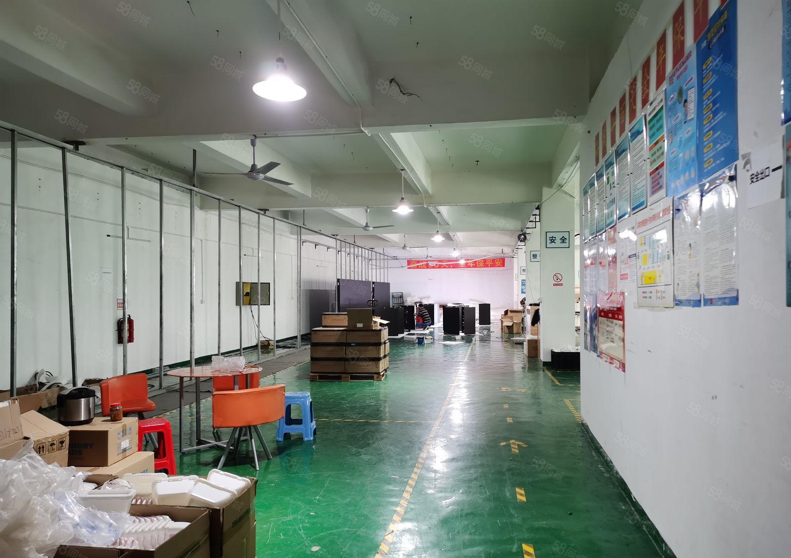 观澜大水坑新出三楼1000平方，带装修水电齐全，厂房出租