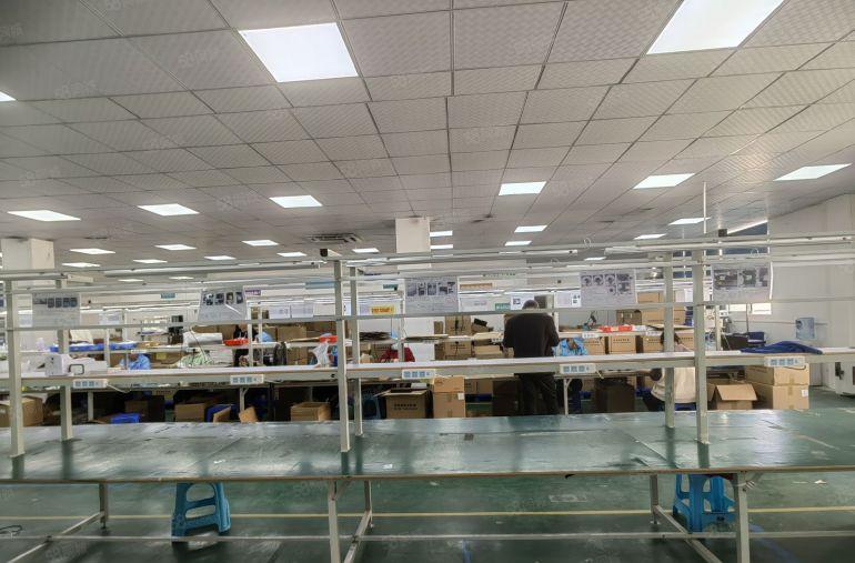 龙华大浪商业中心原房东红本豪华装修厂房出租1000平仓库可分