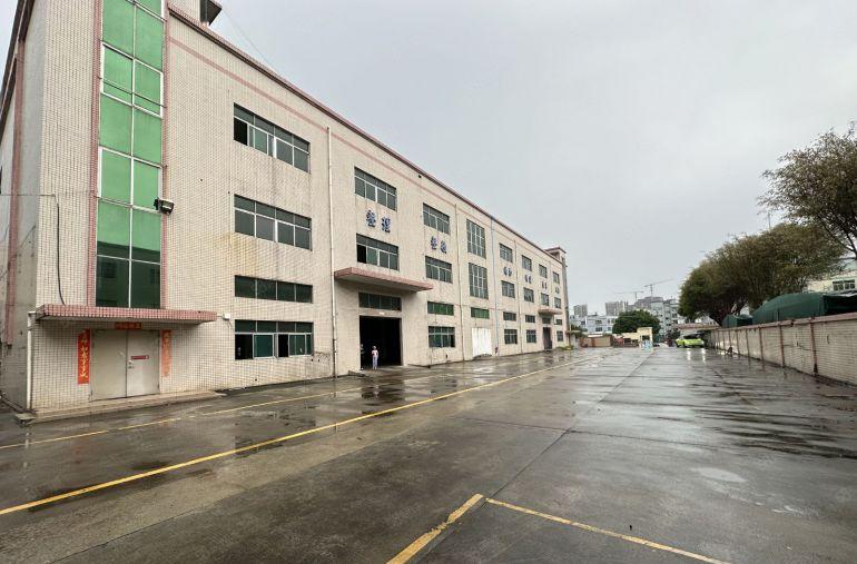 观澜桂花红本独院厂房6400平精装修电商办公物流仓库厂房出租