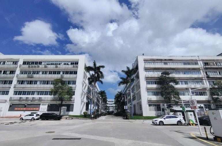 5百平起分租观澜工业园新出楼上2300平厂房仓库出租带精装修