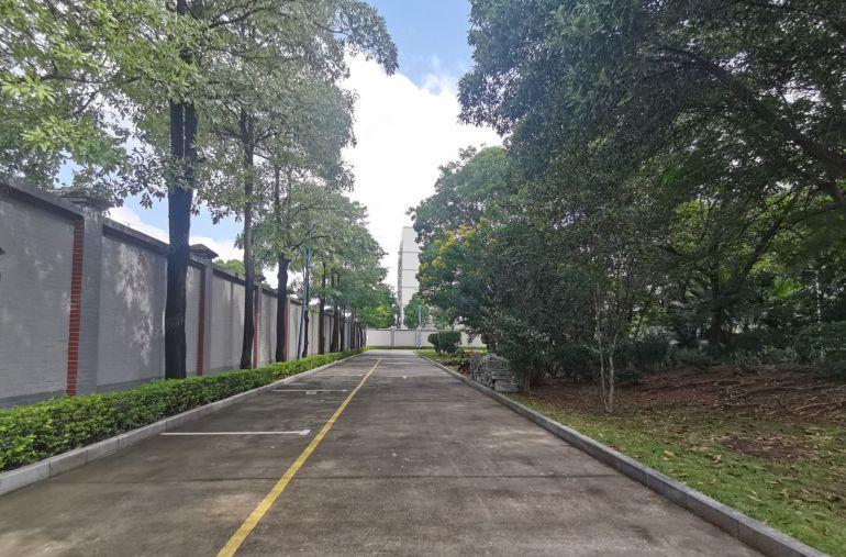 龙华区观澜高速口主干道边原房东红本厂房整栋30000平，在租