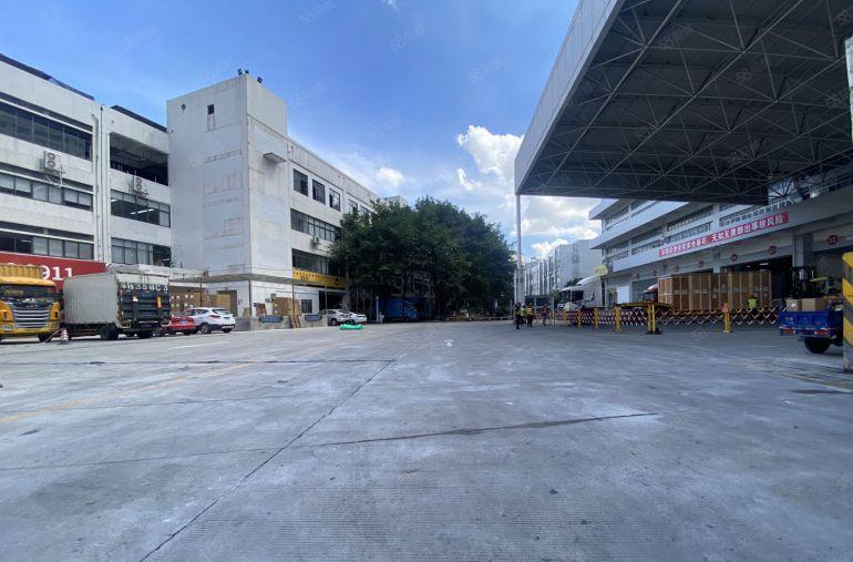 龙华物流仓15万平仓库厂房出租500平起分租货车可上楼空地大