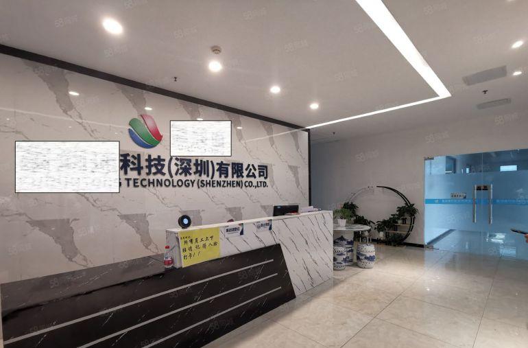 100平起龙华清湖地铁附近原房东工业园带精装修办公室厂房出租