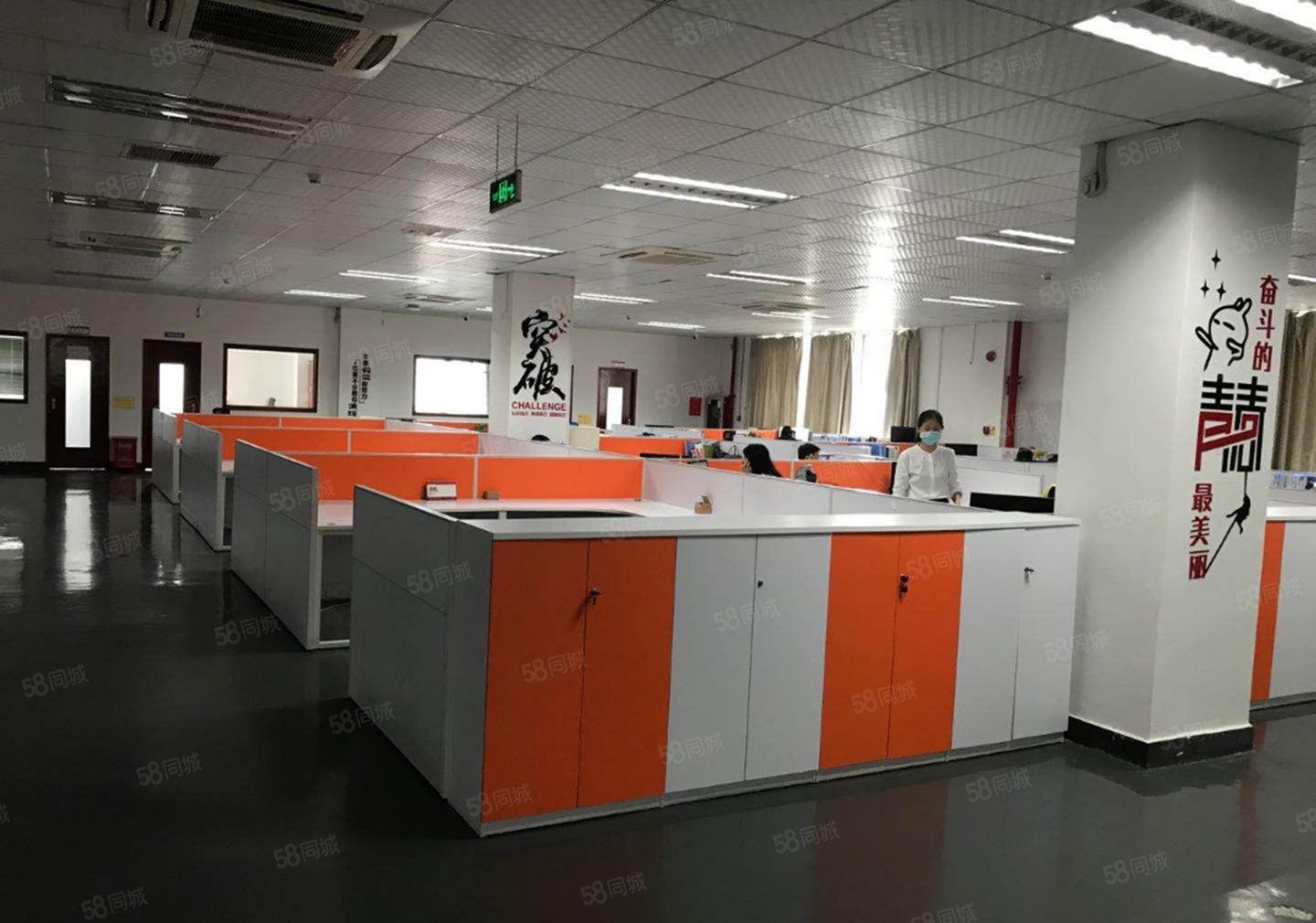 龙华地铁口精装修500平米厂房出租300平起分租适合电商