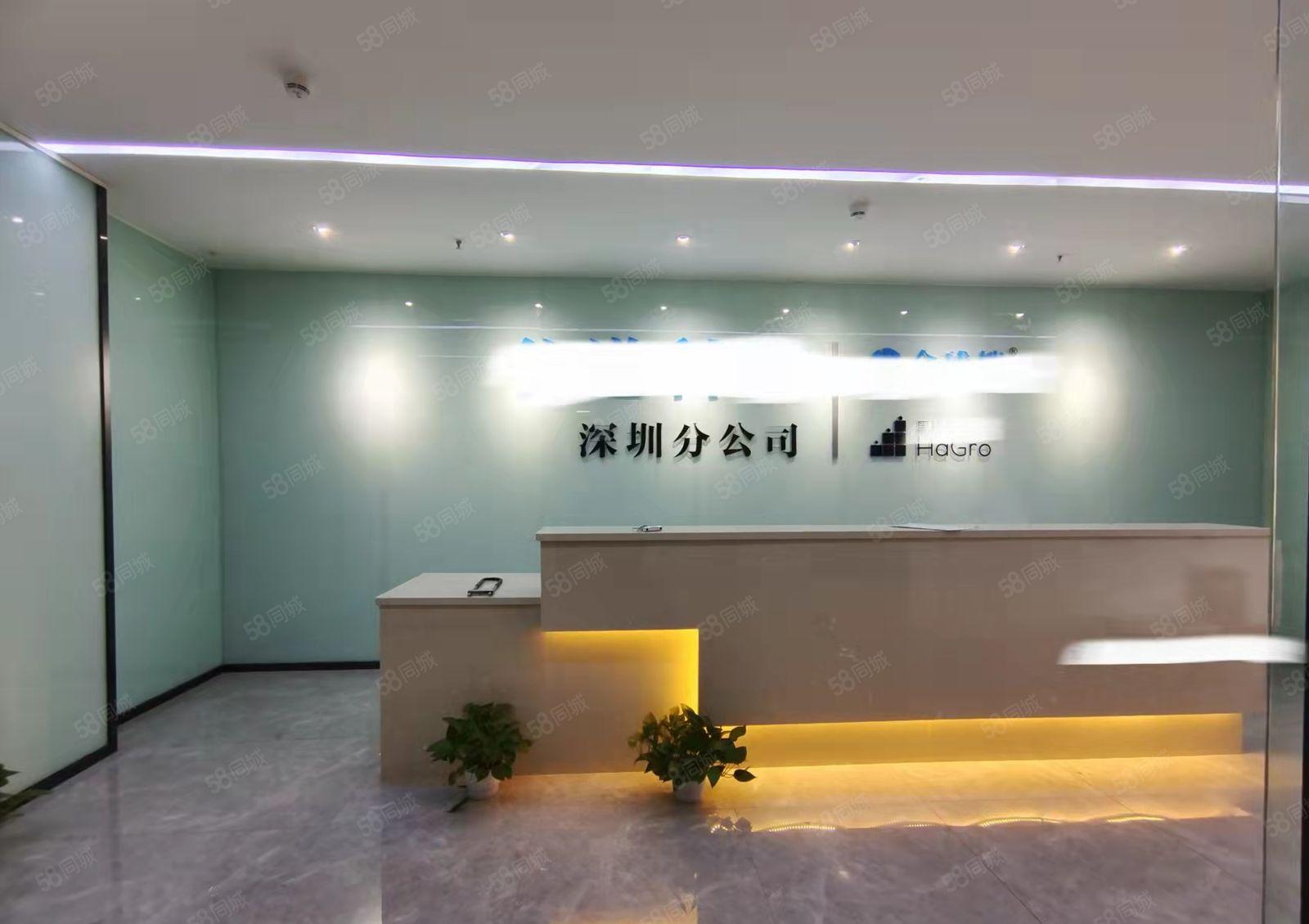 龙华汽车站附近新出精装厂房610平招租，带家私空调