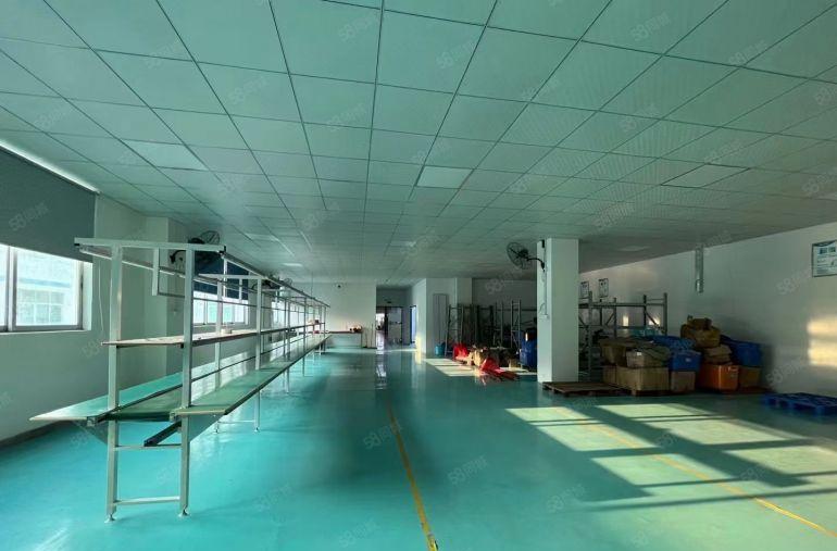 观澜大富工业区厂房带办公室600平精装修低价出租电子电商仓库