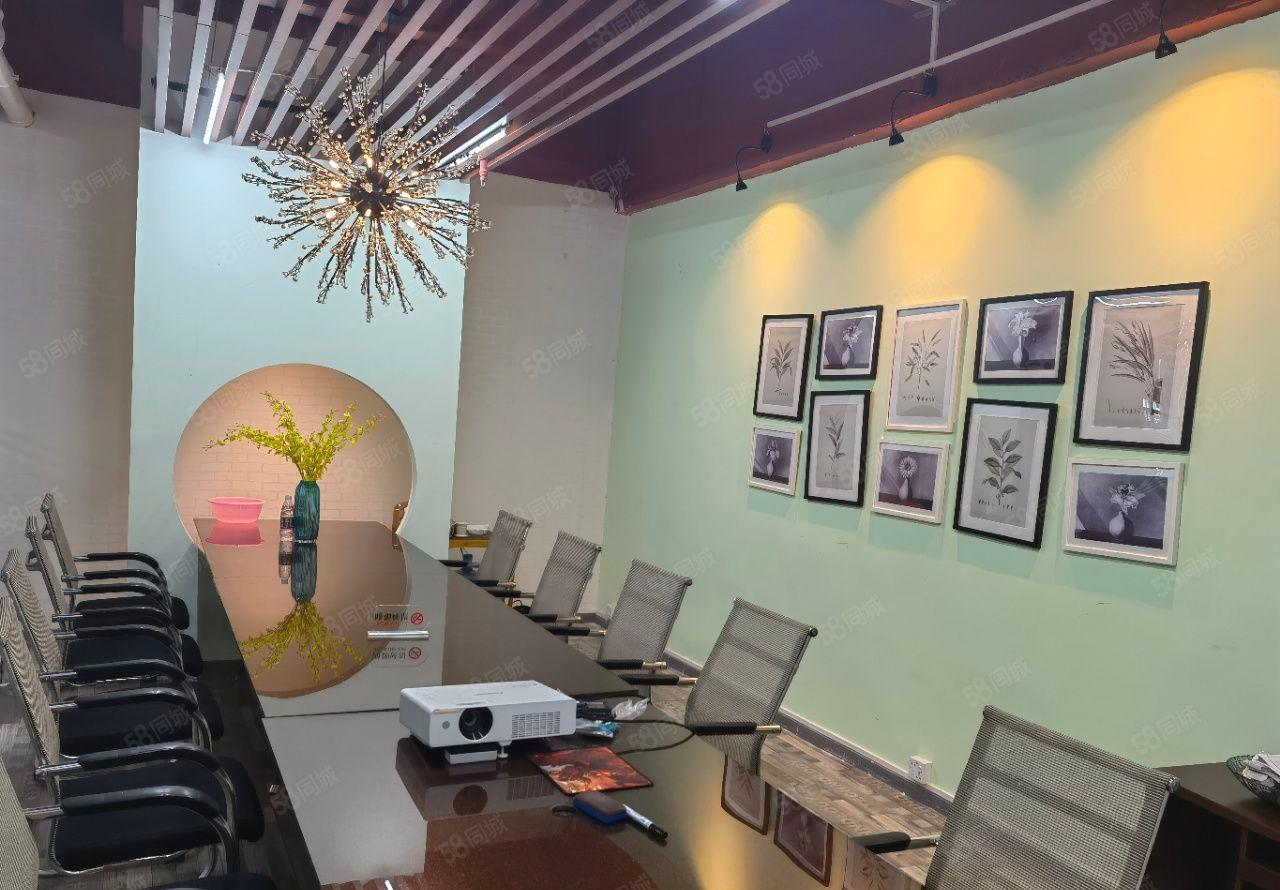 龙华观澜全新装修办公室396平米装修，落地大窗，无装让费