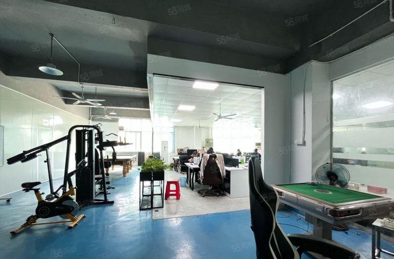 龙华清湖原房东720平，精装修办公生产一体化厂房出租可分租