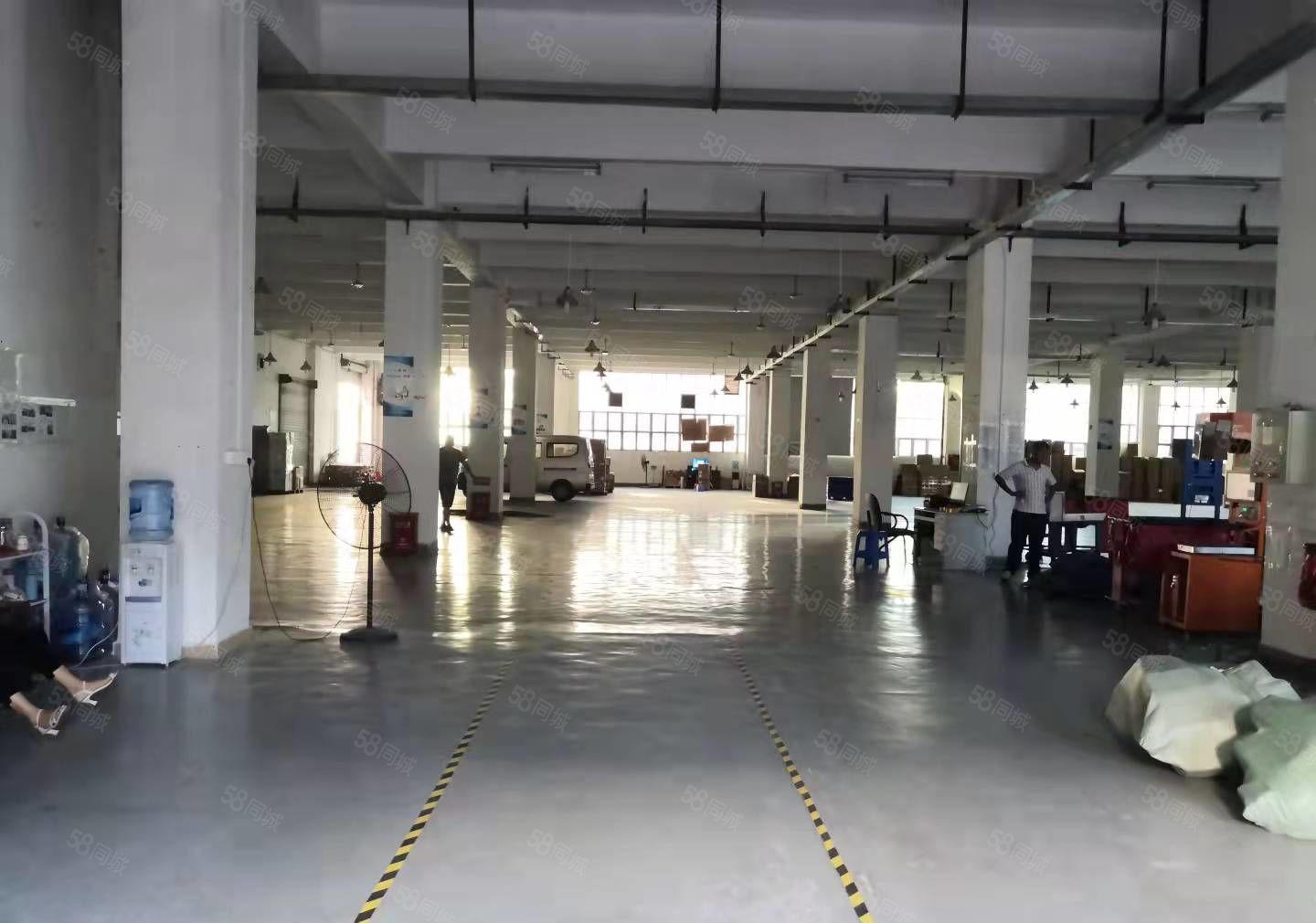 深圳龙华大浪商业中心附近一楼3800平红本物流厂房出租。