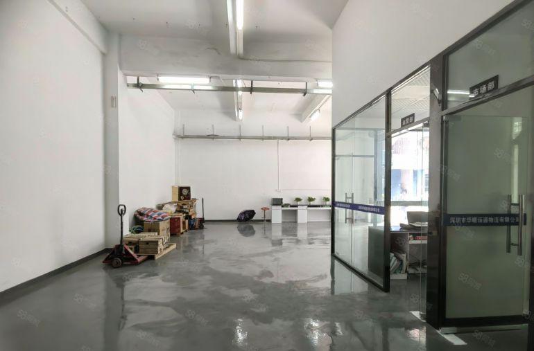深圳北民治地铁站精装修厂房出租一楼电商办公仓库200平起分租