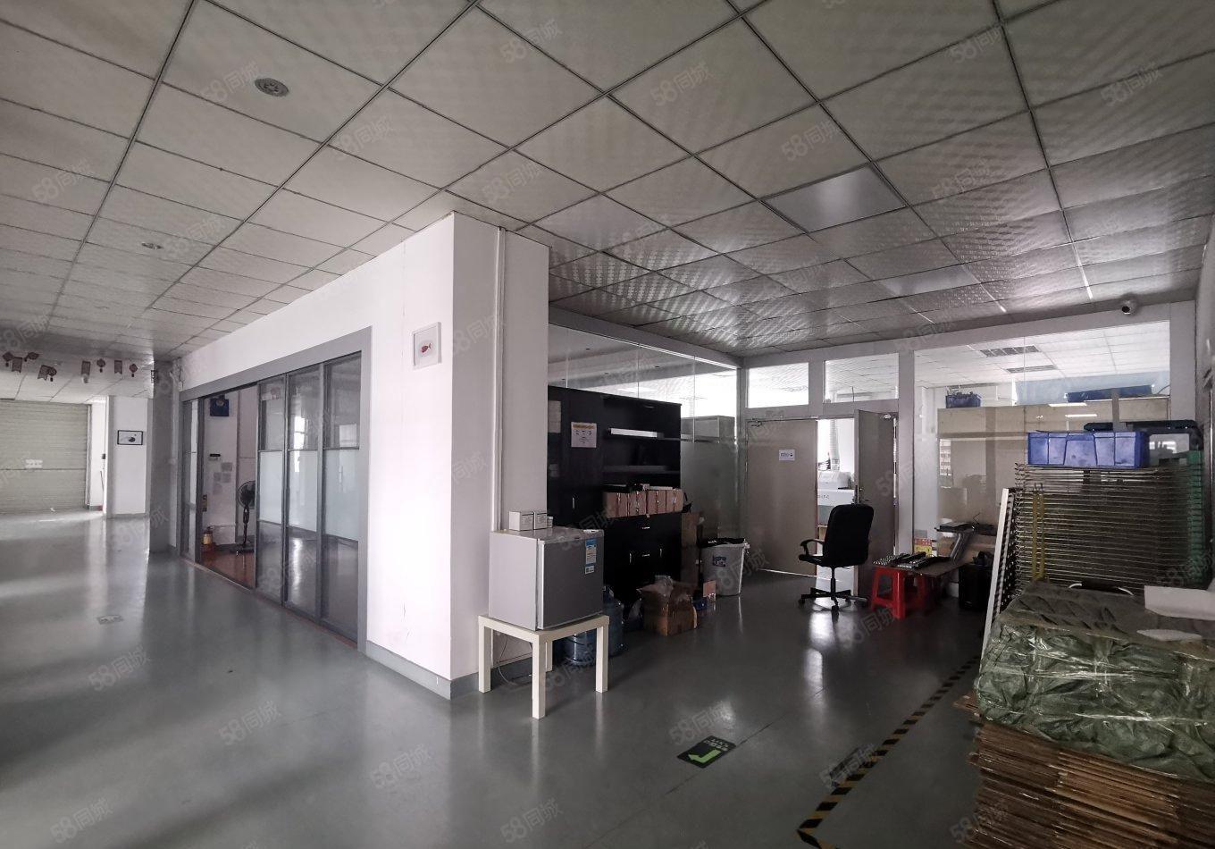 龙华观澜大富工业园1350平带精装修办公室仓库厂房出租可分租