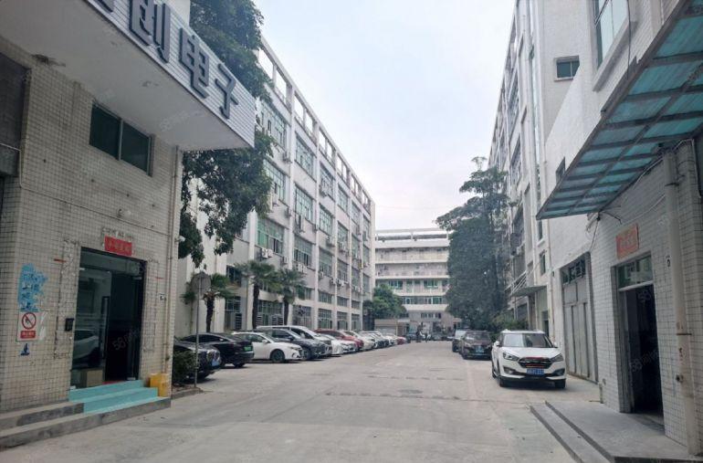 观澜高速口1200平一楼层高6米厂房仓库出租！300平起分