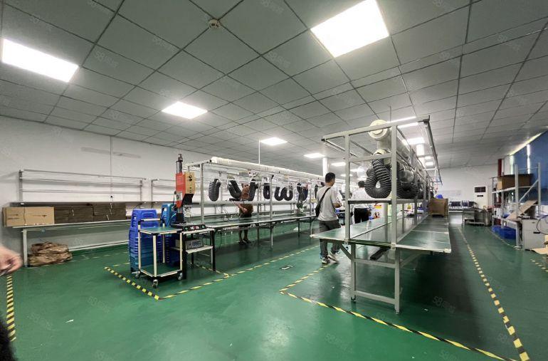 合同到期，龙华带装修厂房出租，大浪带装修厂房，楼上680平方