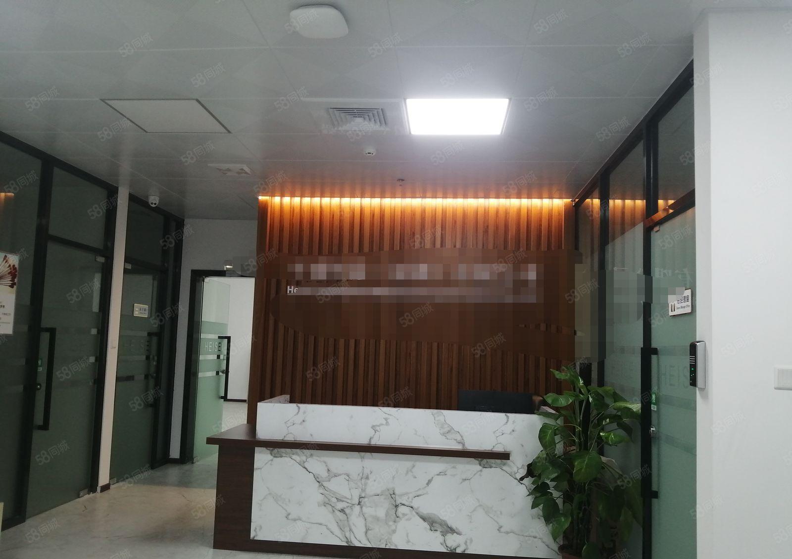 2000平观澜黎光工业区豪华装修花园式厂房两部电梯大气前台