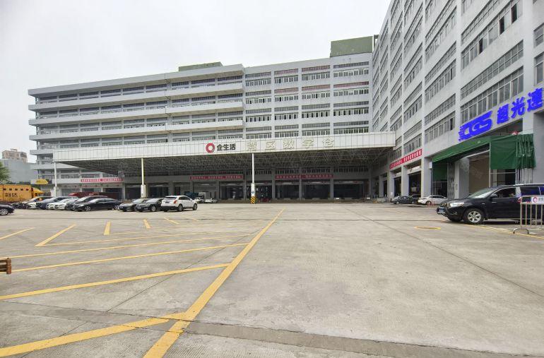 龙华地铁口电商物流园500平至7000平方仓库出租带卸货平台