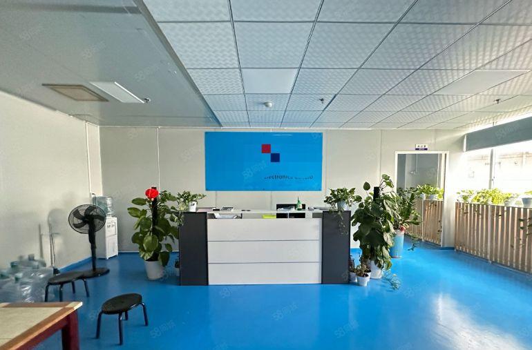 观澜地铁站旁1000平无尘车间红本厂房出租，现成装修水电齐全