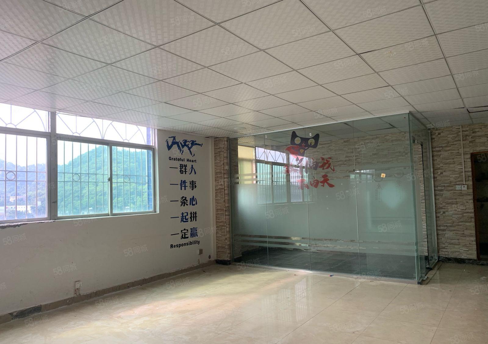 观澜樟坑径原房东楼上500平，带前台办公室装修无公摊面积实在