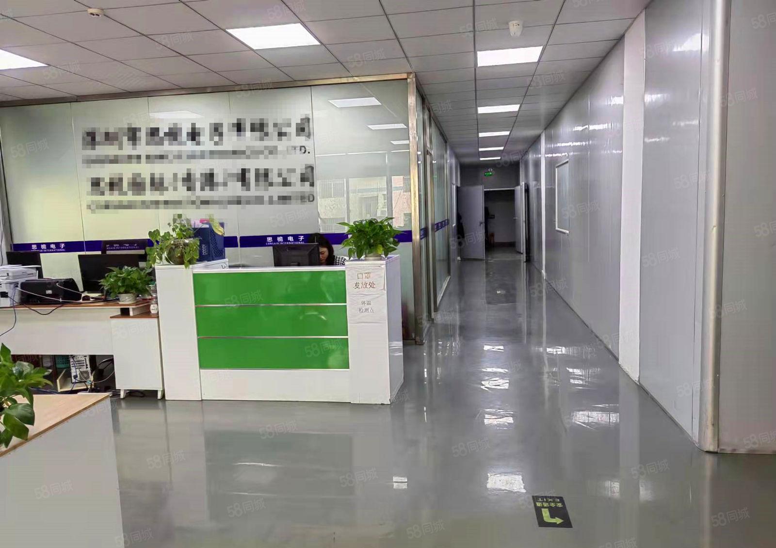 深圳龙华大浪原房东2楼整层500平精装厂房出租。