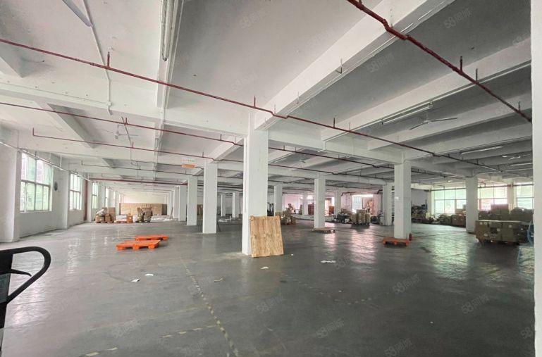 观澜独院厂房出租2000平一楼卸货平台仓库物流厂房，可分租