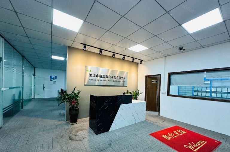 精装修大浪原房东1300平厂房出租！形象好空地大好招工！