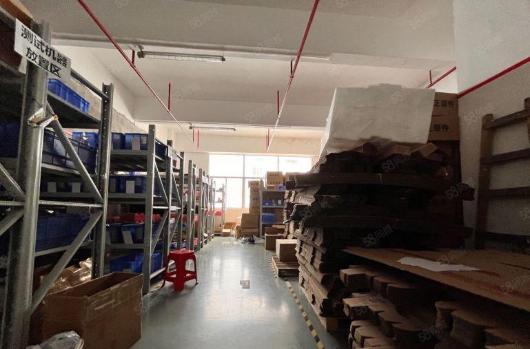 大浪原房东精装750平厂房出租，现成装修办公生产仓库一体化