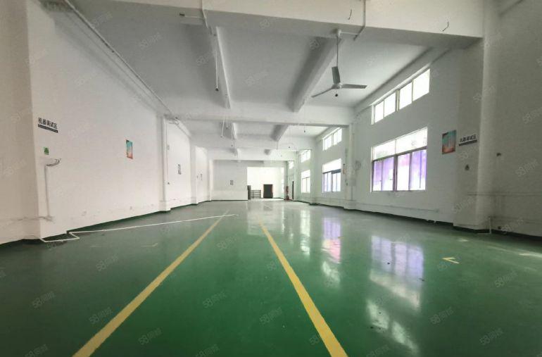 龙华大浪商业中心附近一楼1080平精装修厂房出租