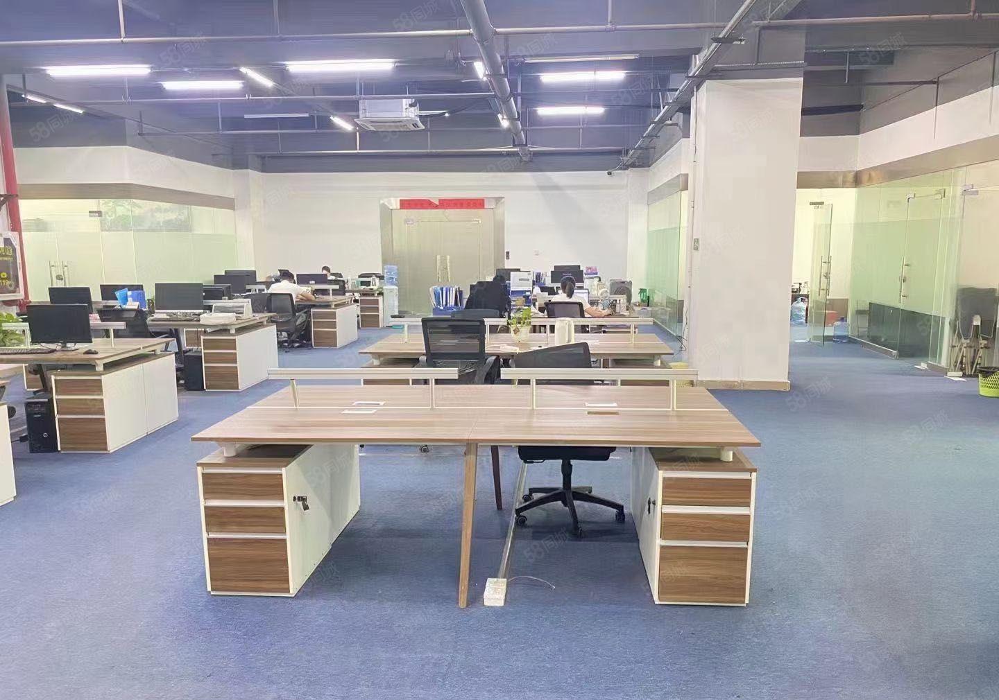 原房东！精装修！石岩龙大高速口1600平精装修带红本厂房出租