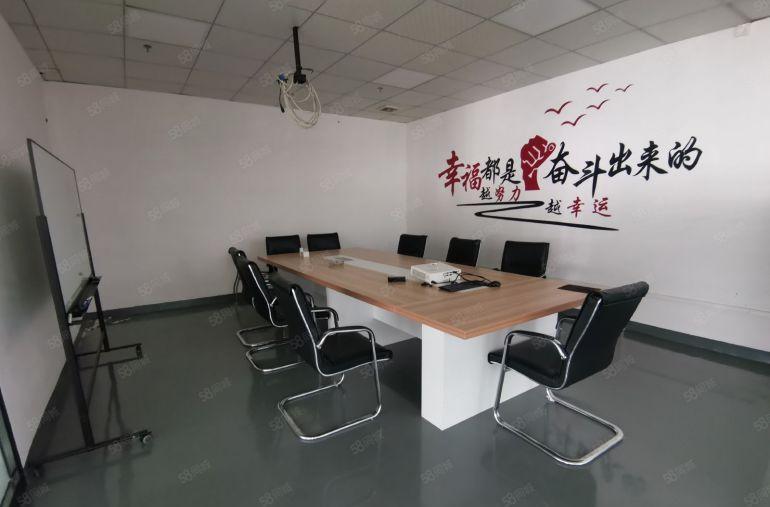 观澜大富工业区原房东楼上800平厂房出租带豪华装修水电齐全