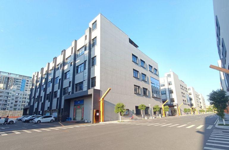 精装全新独栋4500平，可分租，形象玻璃幕墙外观，有两吨货梯