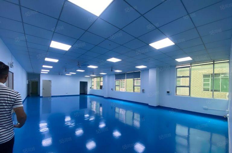 龙华石观工业区，精装修厂房600平出租，搬进来直接使用，可分