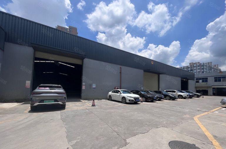 观澜一楼钢构7000平红本厂房低价出租 园区大小面积可分租