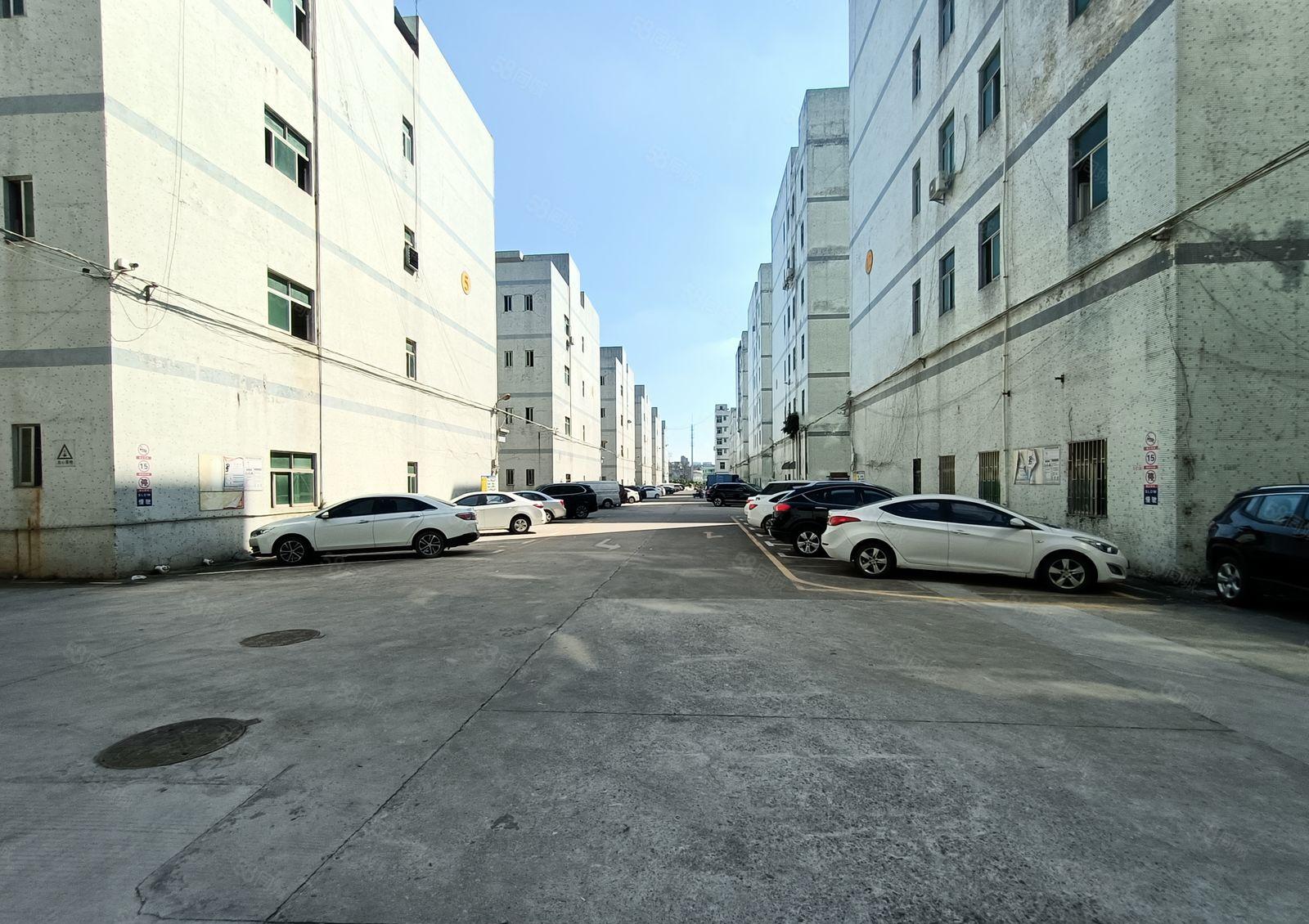 观澜福民工业园楼上1400平米厂房出租面积实在有地坪漆空地大