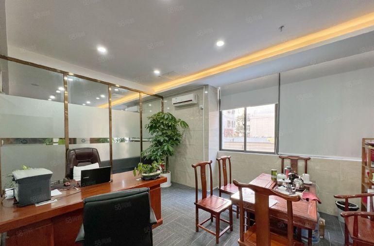 元芬地铁站680平方豪华装修带家私空调办公直播研发地铁口低价