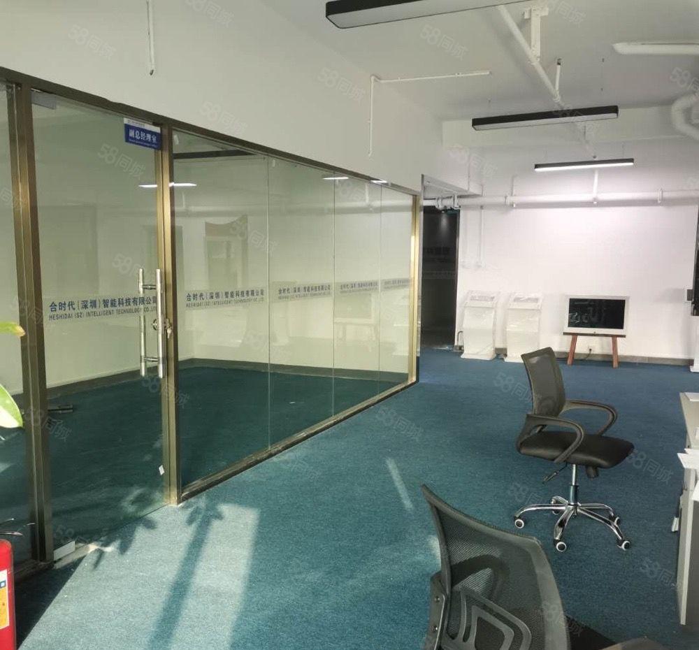 龙华大浪新出原房东楼上带装修800平方厂房招租