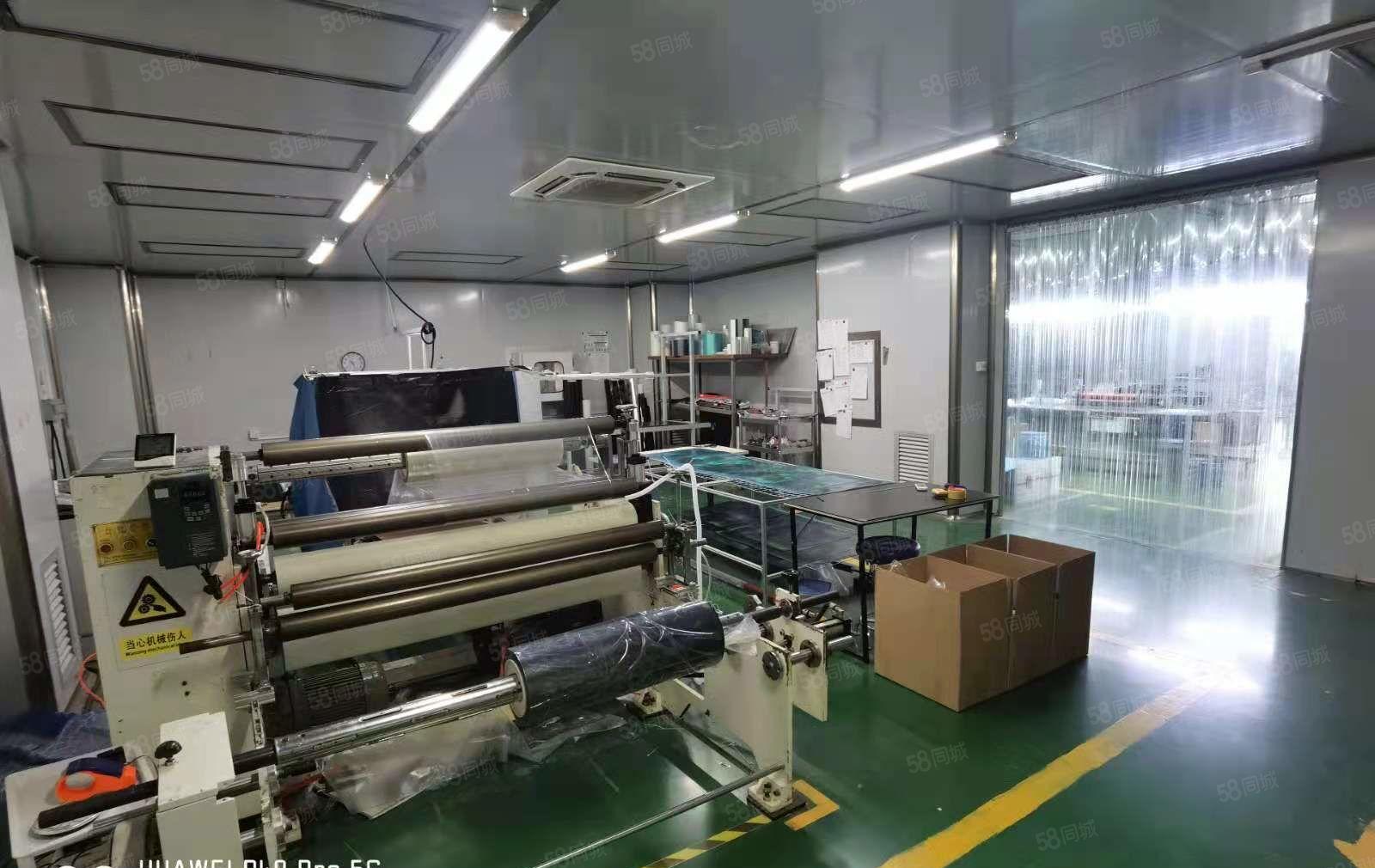 深圳龙华大浪商业中心附近3楼720平精装无尘车间厂房出租。