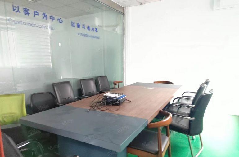 大浪上横朗工业园新出三楼整层面积1380平带装修好办公室出租