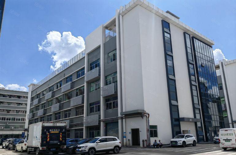 龙华大浪电商园楼上500平方精装修办公室厂房仓库出租