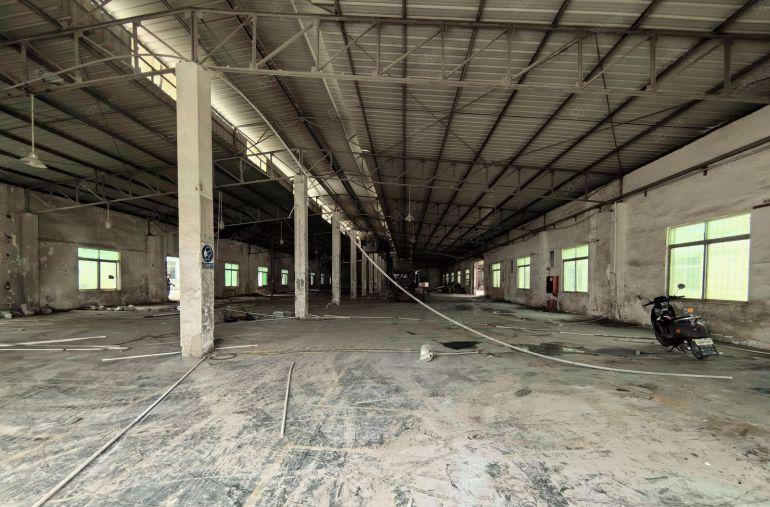 观澜主干道边独院钢构厂房仓库出租10000平大小可分租