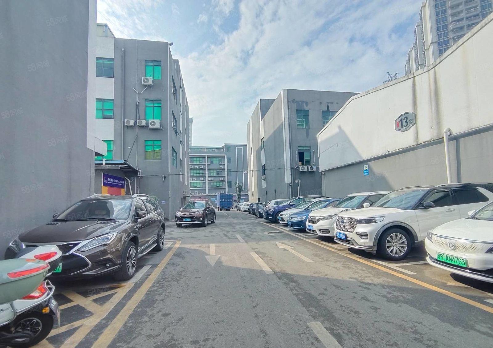 龙华上芬地铁站旁大型园区楼上158平精装修厂房出租