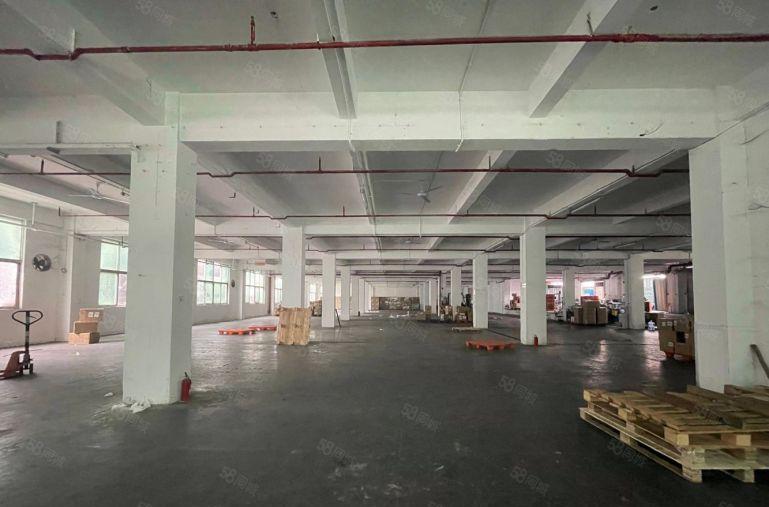 观澜独院厂房出租2000平一楼卸货平台仓库物流厂房，可分租