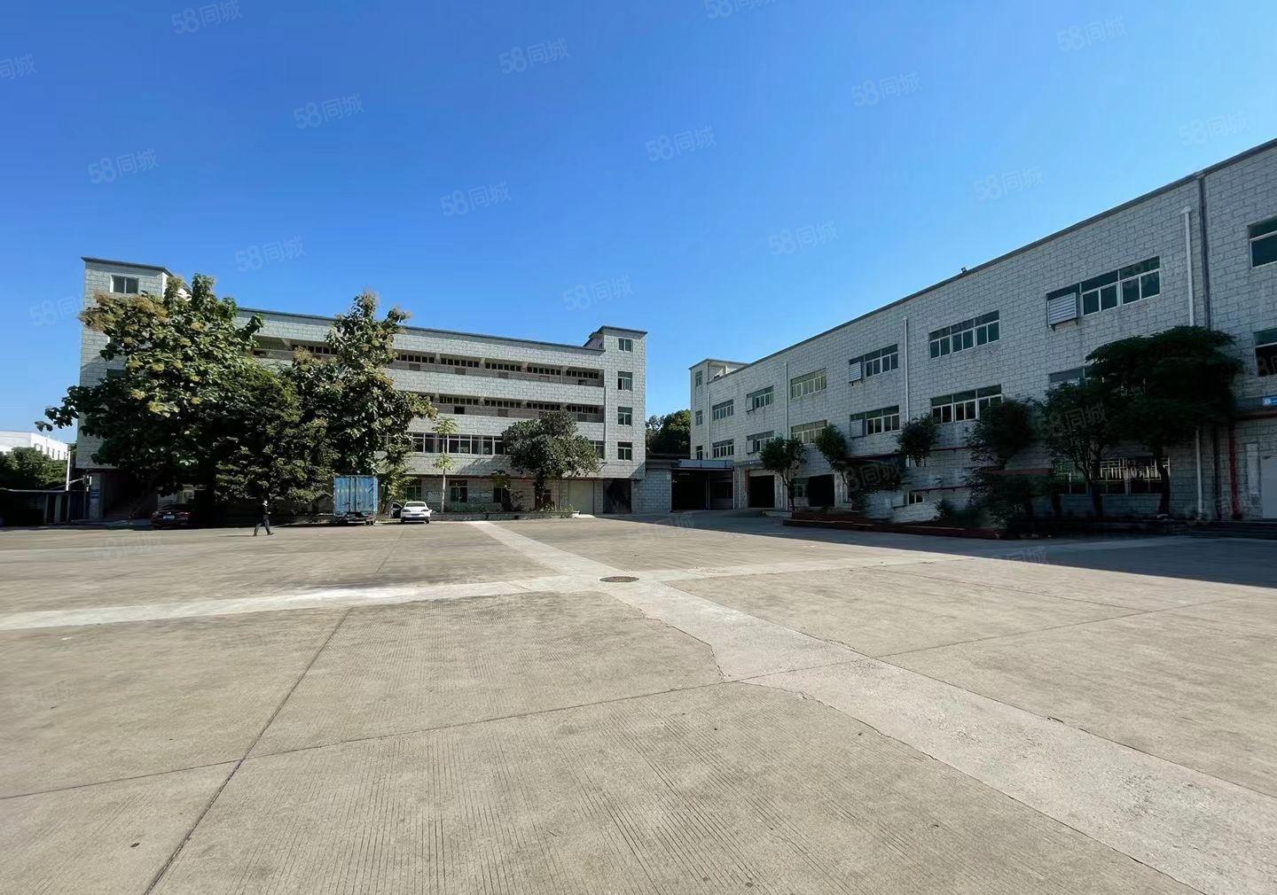 观澜黎光工业区新出原房东独栋厂房3300平出租有红本空地超大