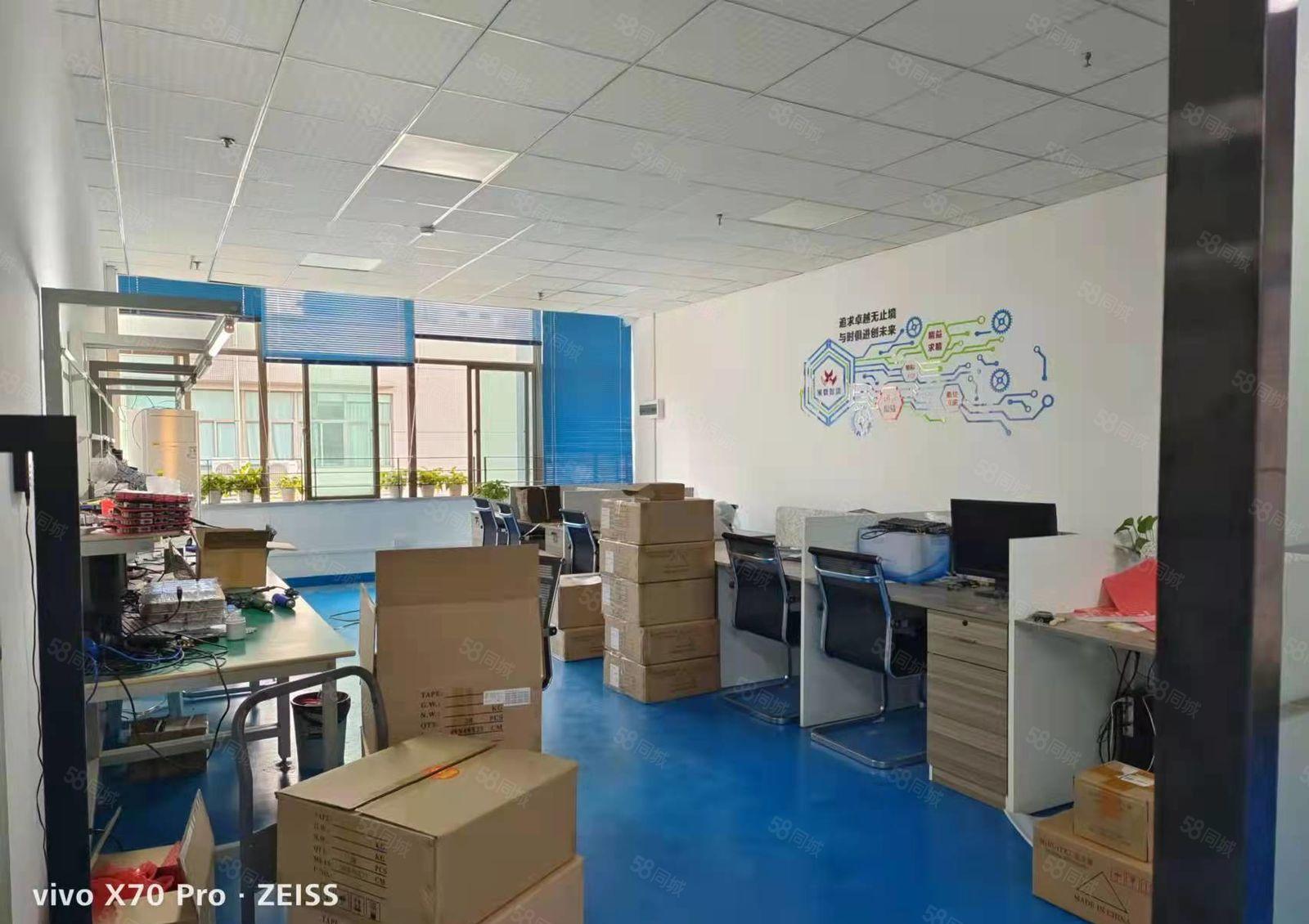 深圳龙华大浪商业中心附近1100平精装无尘车间红本厂房出租。