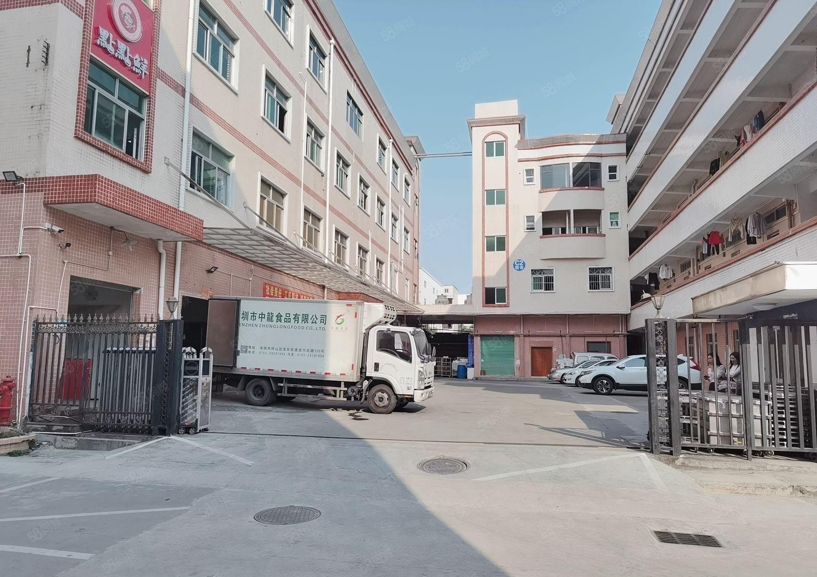 大浪原房东园区厂房一楼二楼精装修各1000平方厂房出租可分租