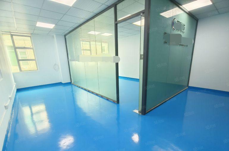 龙华地铁口精装修500平厂房出租，水电齐全带部分无尘车间