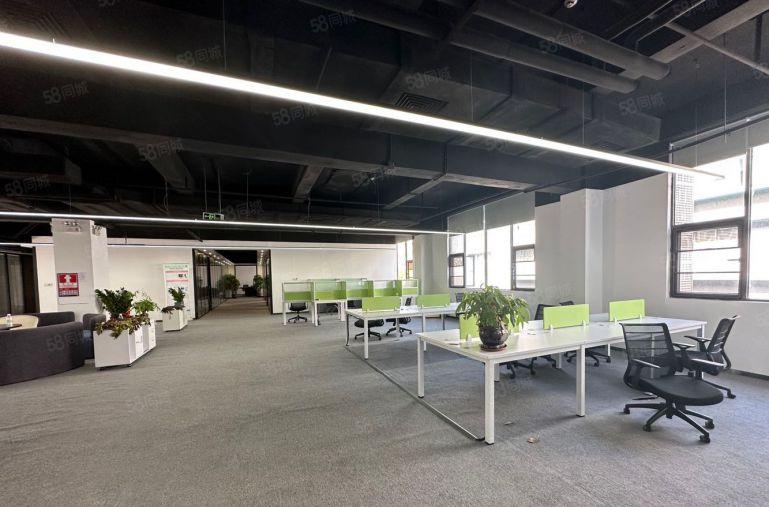 龙华大浪商业中心原房东精装厂房1200平有红本使用率高可分租