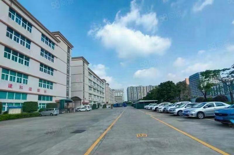 龙华独门独院原房东厂房出租，花园式厂房形象好