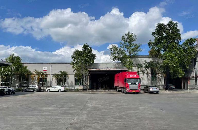 特价23元！观澜原房东独栋单一层5000平空地大厂房仓库出租