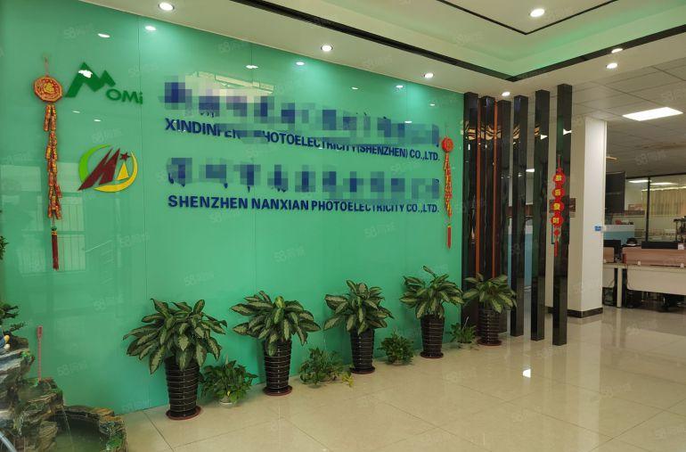 观澜章阁原房东600平楼上豪华精装修无公摊面积厂房出租