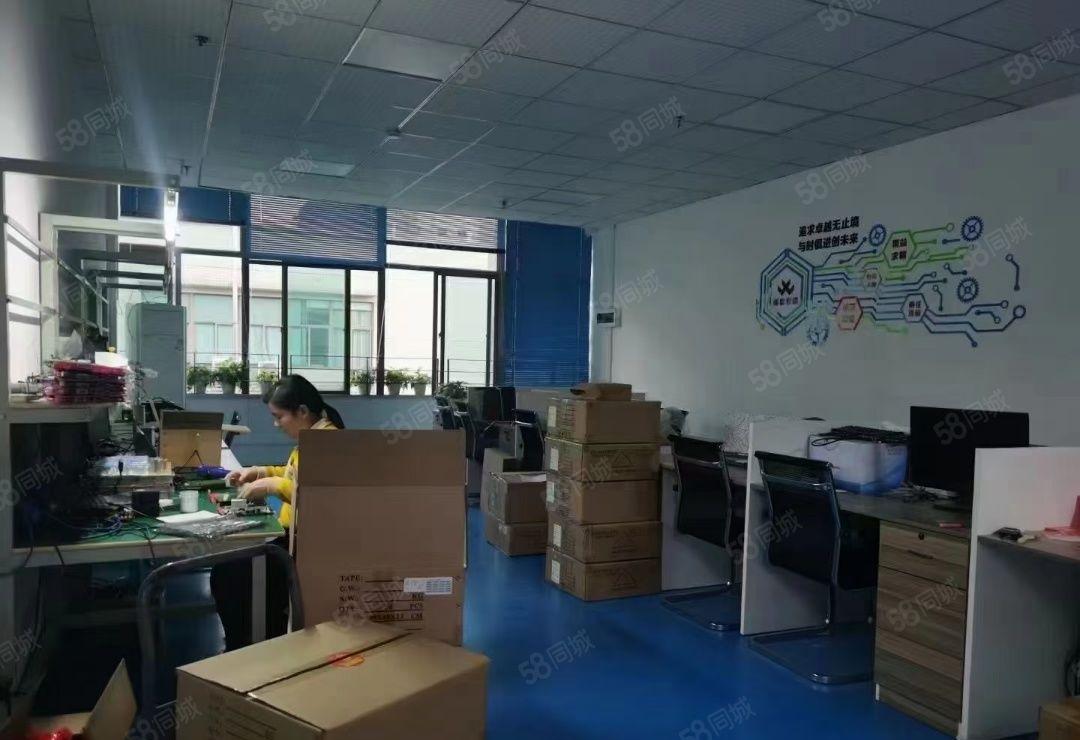 龙华大浪红本精装修1100平厂房出租带无尘车间可分租仓库出租